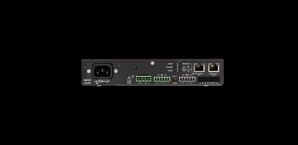 Powersoft Amplificatori: POWERSOFT Mezzo 322AD Endstufe DSP and DANTE 320W/2-ch – Usato da Chur venduto da 80808080 1
