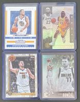 NBA Superstar Lot Lebron Curry Jokic Doncic 4 cards