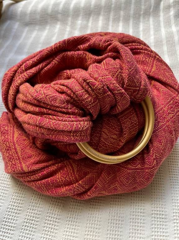 Marsupi portabebè: Ringsling orange-rot – Usato da Wila venduto da glo_9ylc