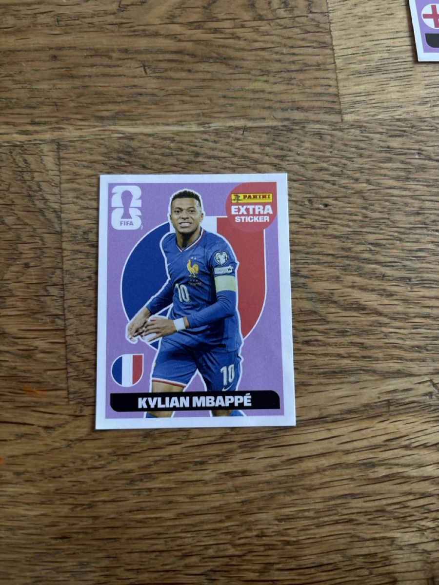 Panini Carte collezionabili: Kilian mbappe extra sticker panini – Usato da Basel venduto da BellaTorres