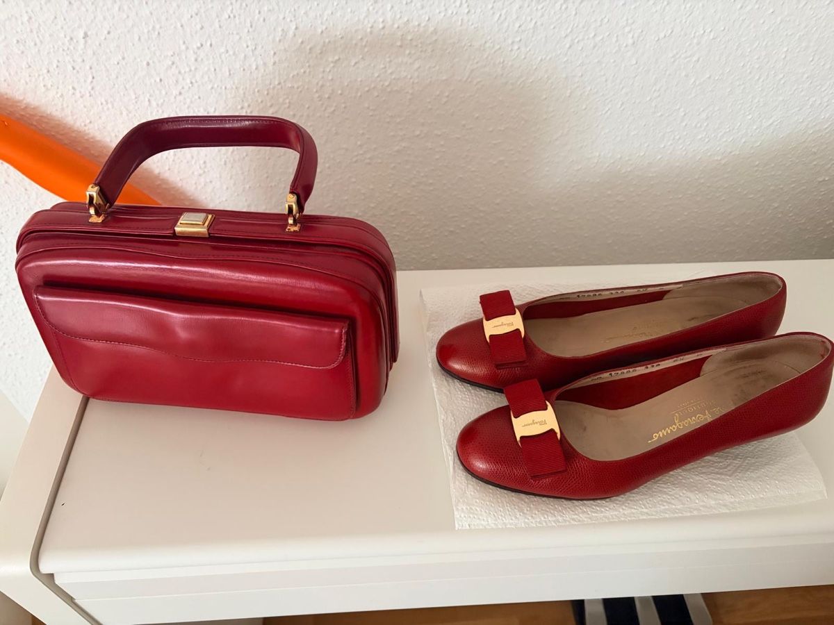 Salvatore Ferragamo Scarpe da donna: Rote elegante Ferragamo Schuhe Gr. 37.5 – Usato da Zürich venduto da str_nt5s