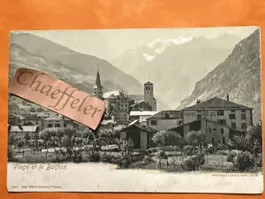 Ansichtskarte Viege und Balfrin Gebr. Wehrli ungelaufen