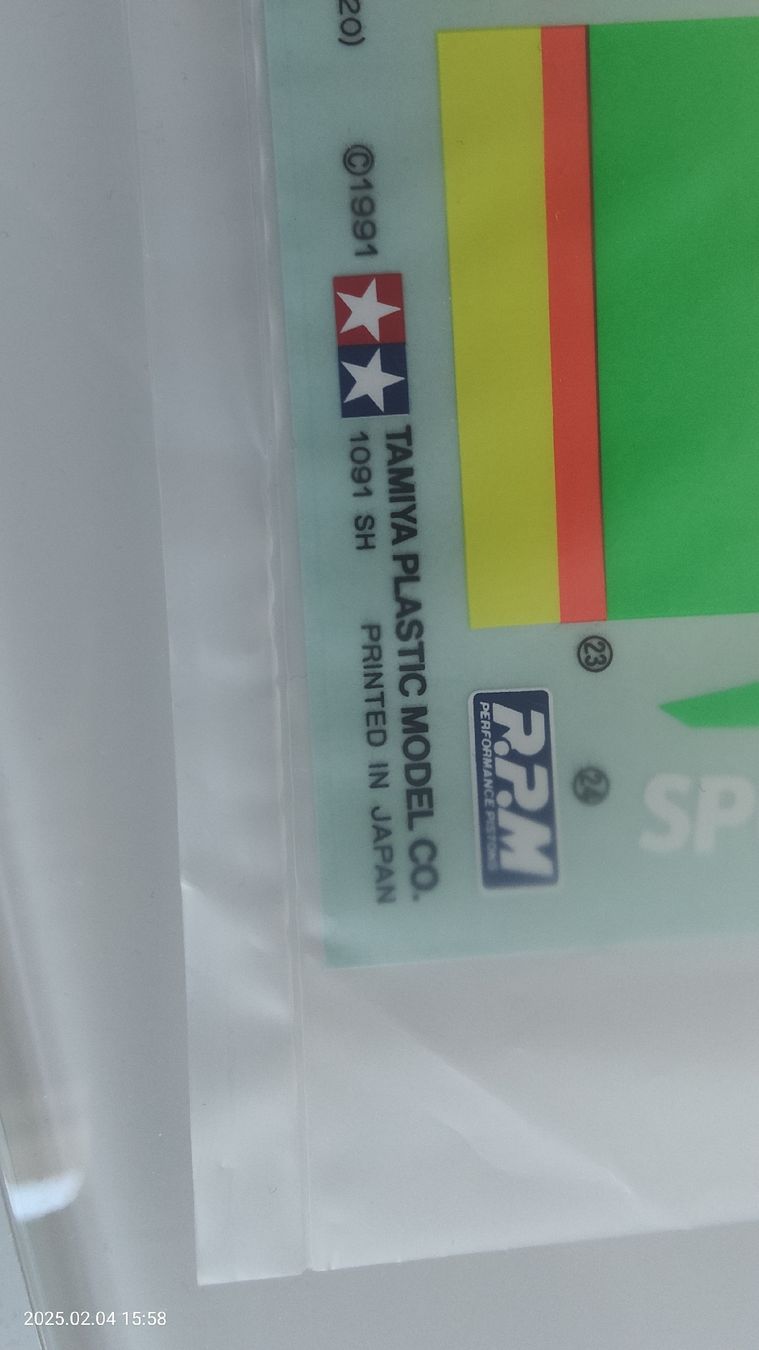 Sticker: Tamiya Sticker Decal Bogen – Nuovo (secondo la descrizione) da Winterthur venduto da Tamiya1978 1