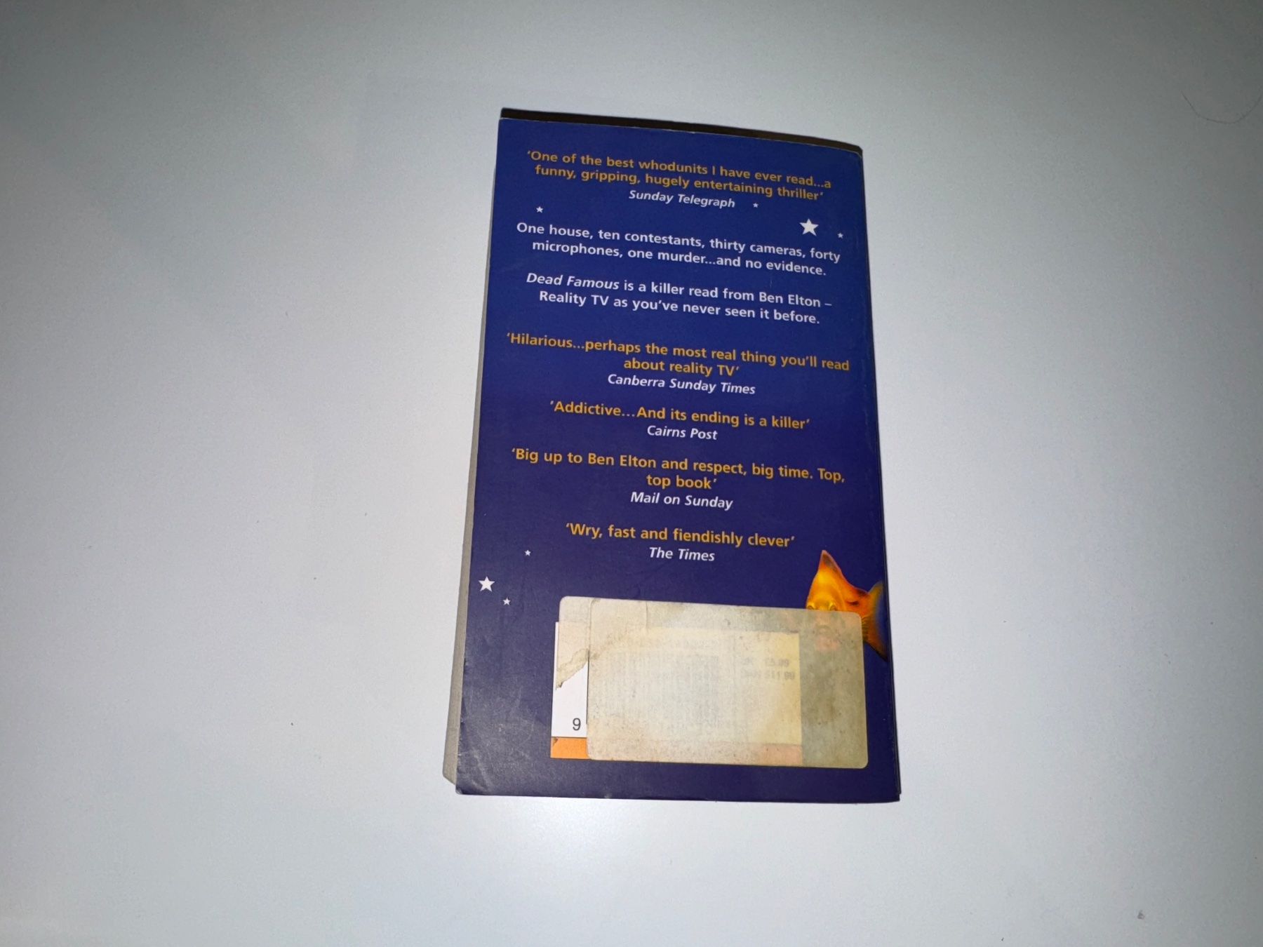 Libri: NOVEL: Ben Elton, Dead Famous – Usato da Grosswangen venduto da English_books 9