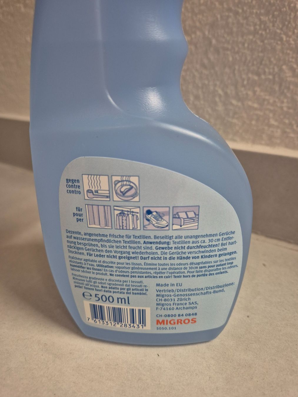 Prodotti di pulizia: Migros Fresh Textil Erfrischer Classic – Usato da Derendingen venduto da mburri11 1