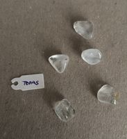 Topas Steinchen 5 Stück