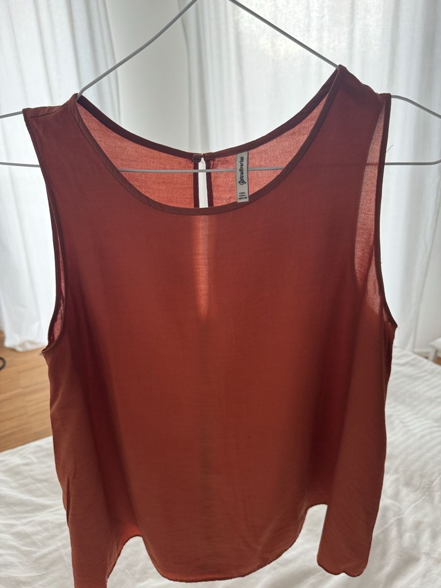 Stradivarius Top: Damen Tanktop braun Grösse M – Nuovo (secondo la descrizione) da Zürich venduto da Tanja_G88 1