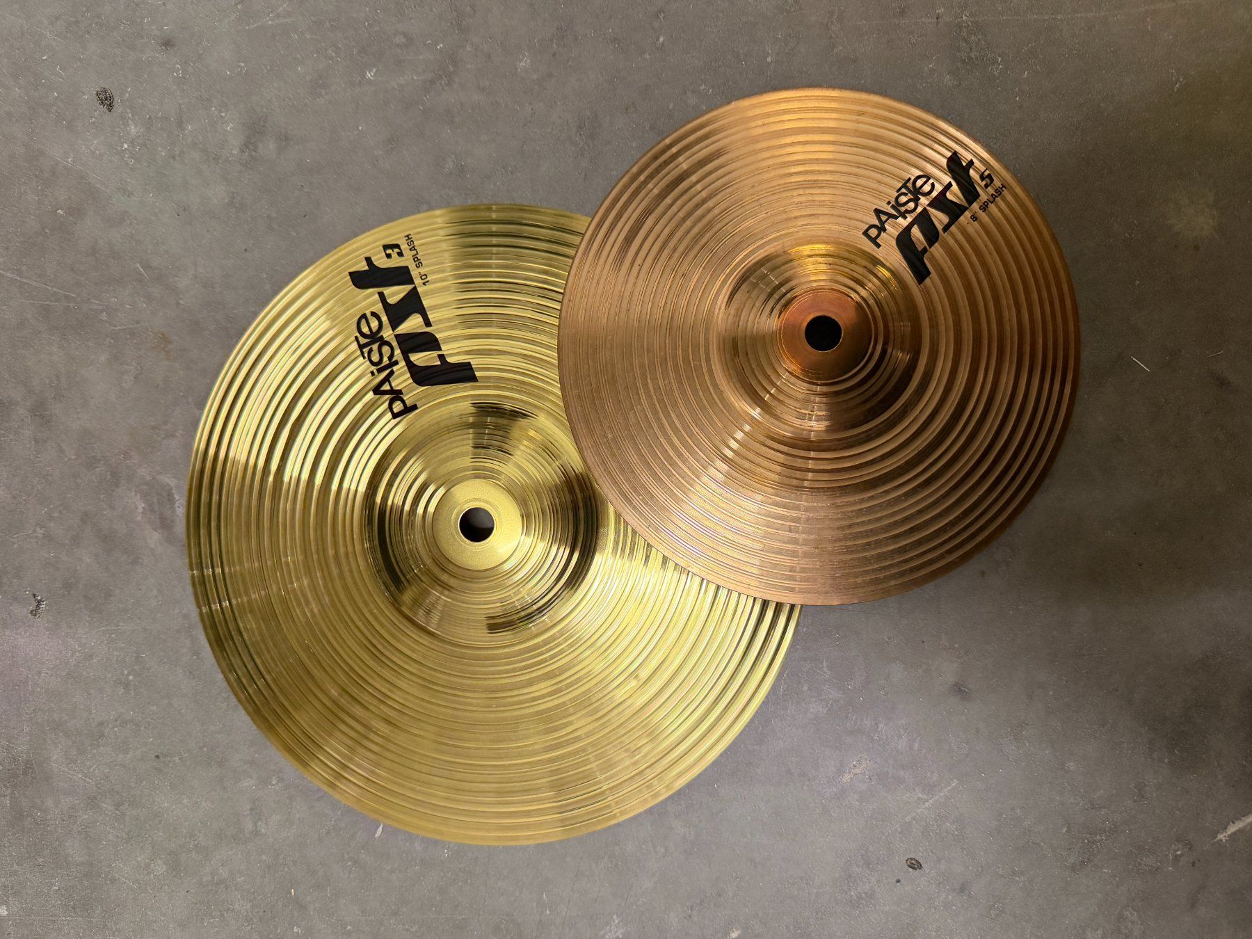 Paiste Musikinstrumente: PAISTE PST Splash 8" und 10" – Gebraucht aus Gelterkinden von cerjo01