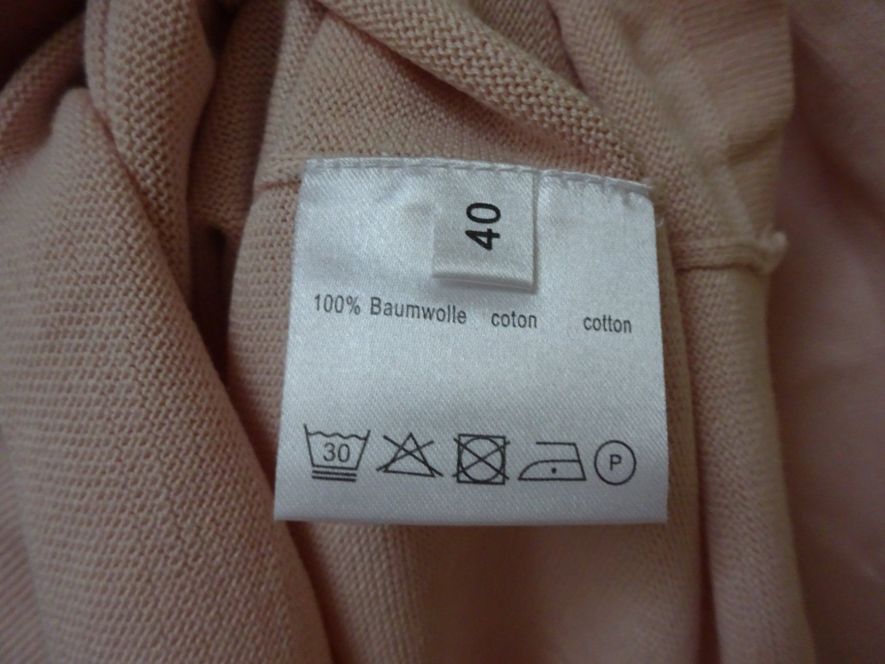 Pulls & Sweat-shirts: Nove Marzo - Baumwoll Pullover - rosa - Grösse 40 – D'occasion à Zofingen par Justizia_01 2