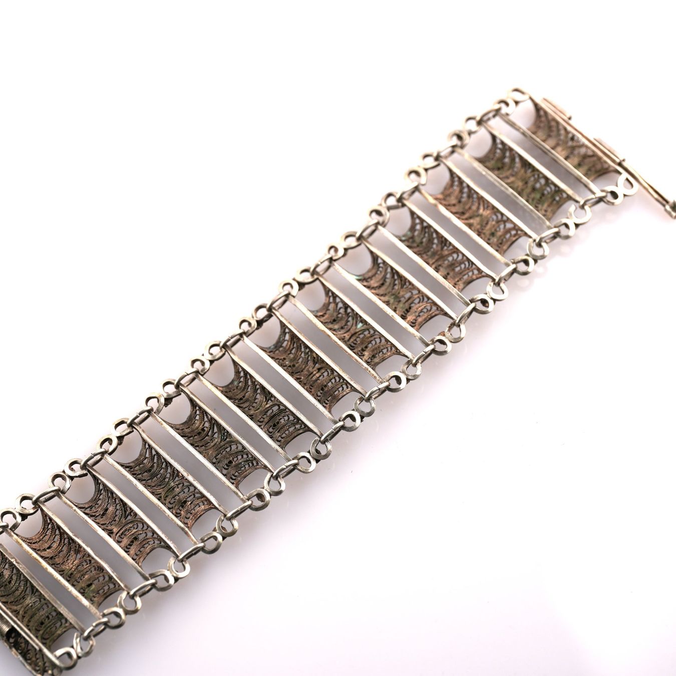 Catenine: Antike Armkette aus Silber – Usato da Basel venduto da Vip24 2