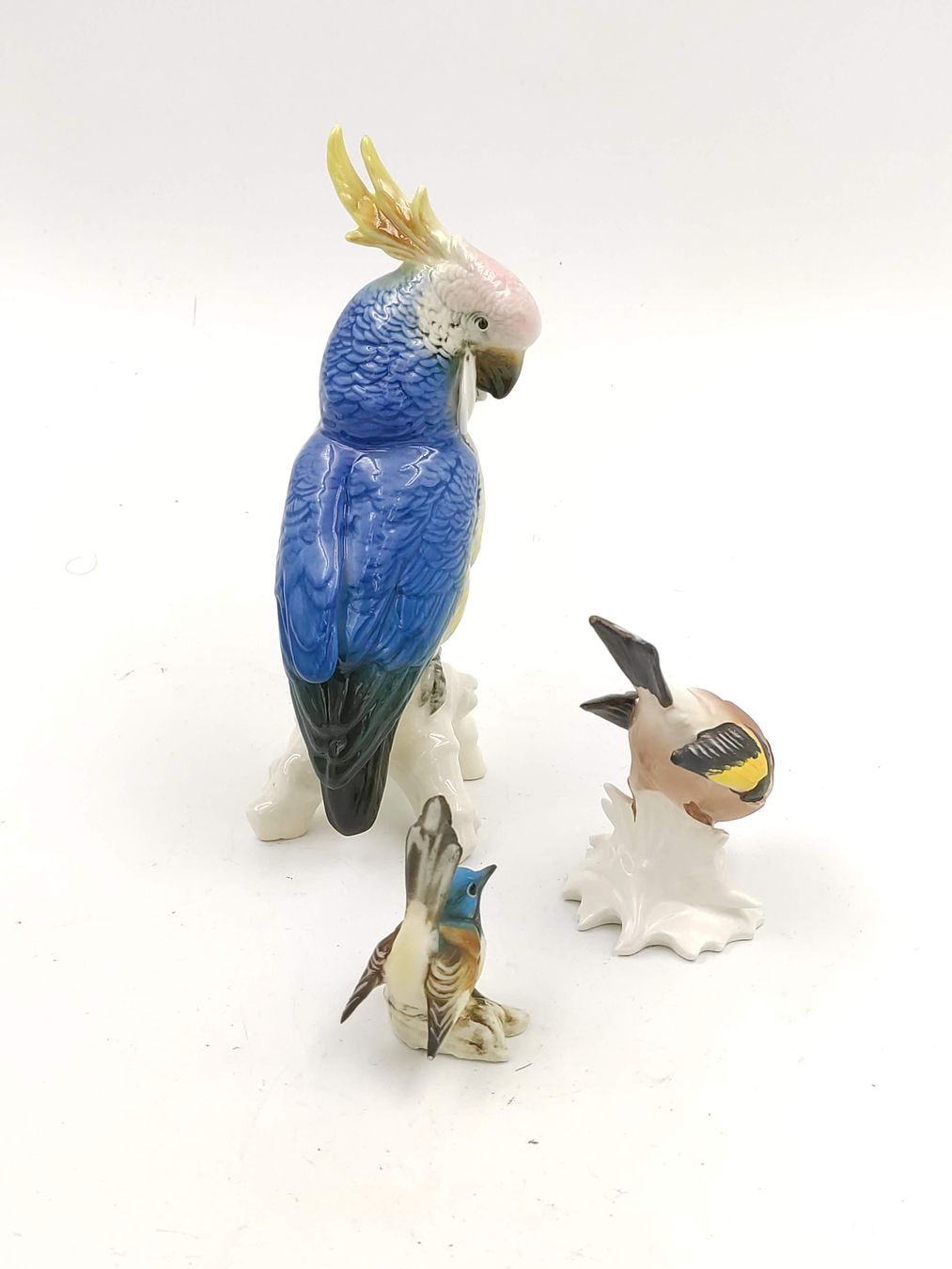 Figuren: Porzellan Vogel Figuren Set , Goebel, Enz, Capodimonte  – Gebraucht aus Kreuzlingen von Tewes 1