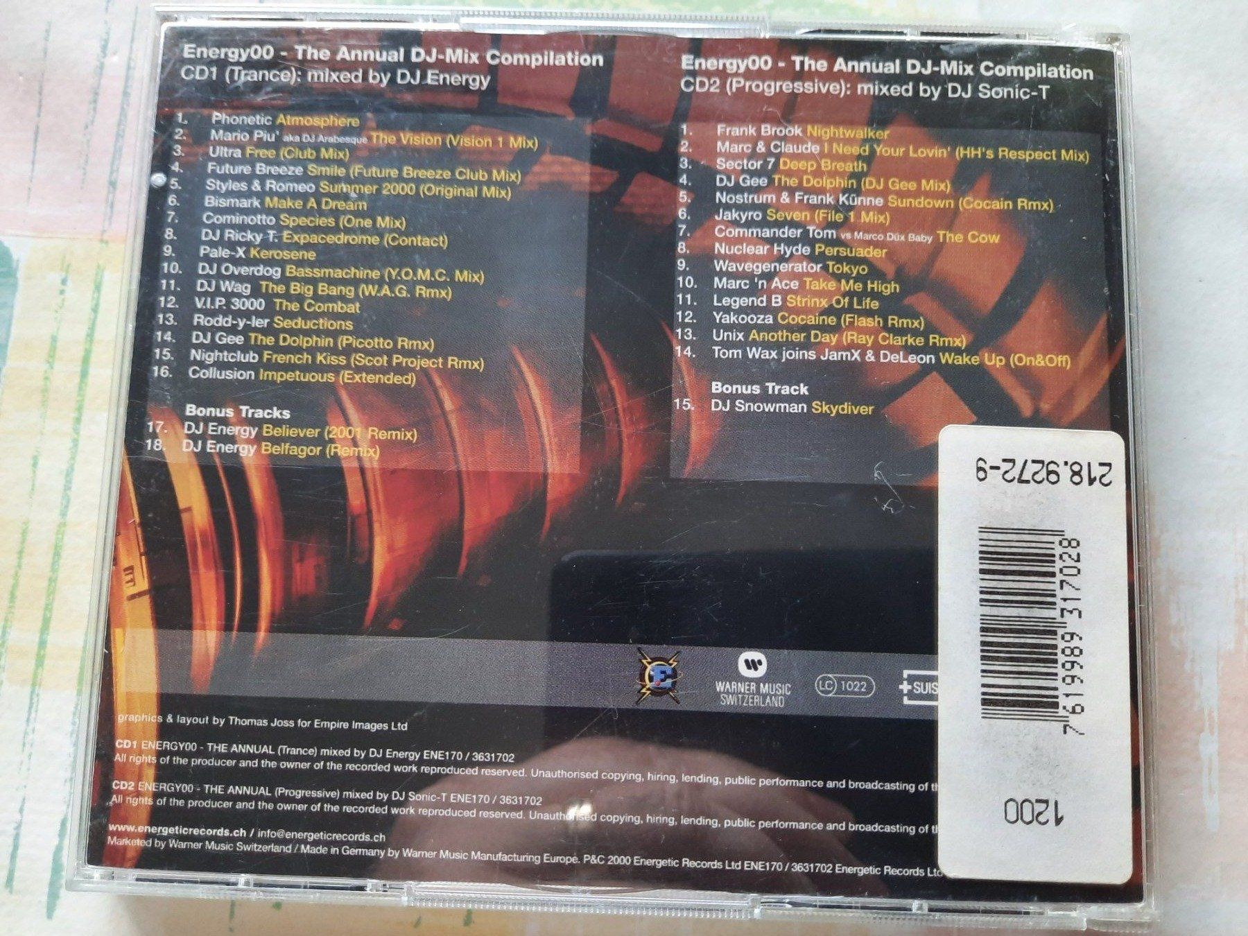 CDs: CD Energy - DJ Energy - DJ Sonic-T – D'occasion à Pully par bro_n52j 1