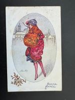 AK  1919 Bon Annee Frankreich      (G534)