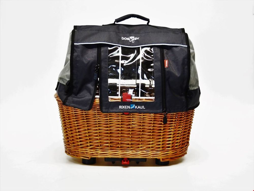 Borsa Da Manubrio KlickFix Asista Roomy – Ampia, Blu, 24x22x13 Cm, Anche A Tracolla, Unisex Adulto