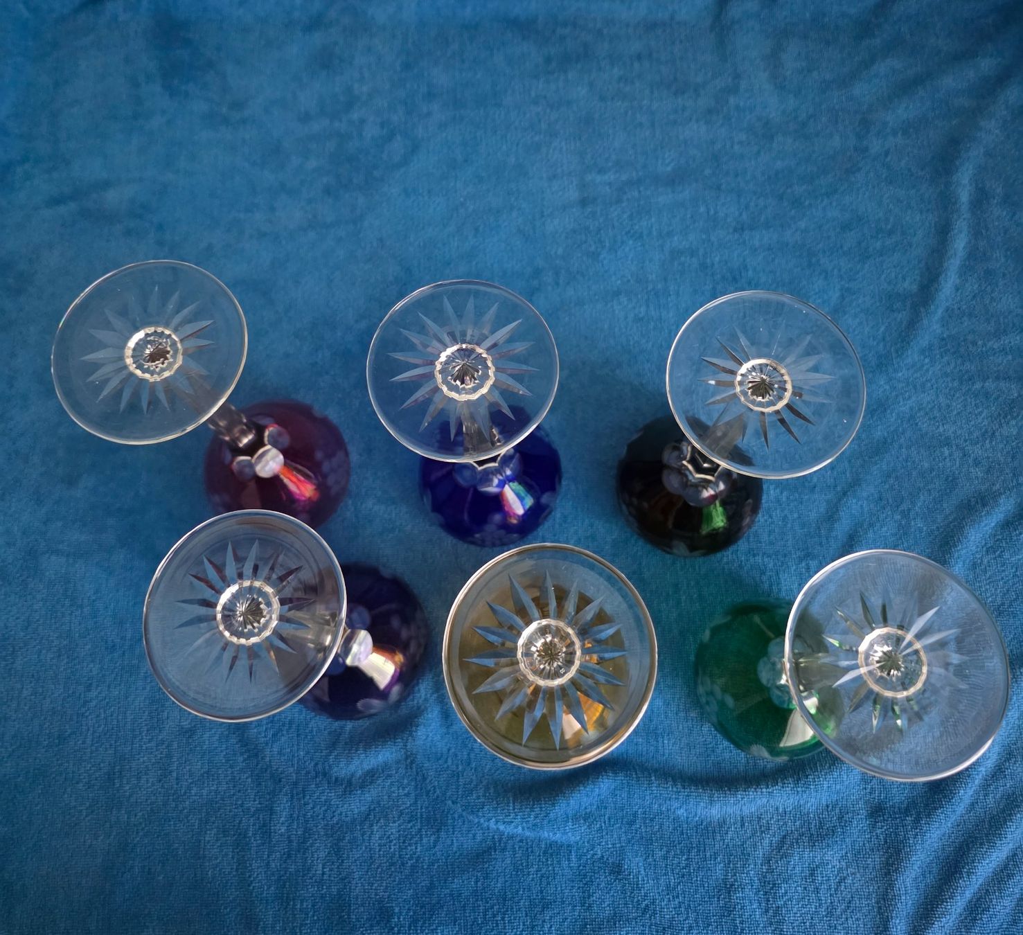 Verres: 6 farbige Weingläser – D'occasion à Villmergen par stier74 5