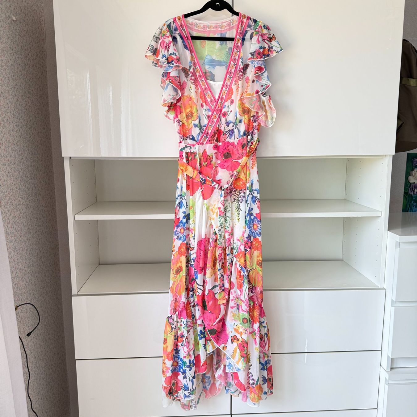Vestiti: Sommerkleid in Wickeloptik, Gr. M – Usato da Riedholz venduto da han_fy6l
