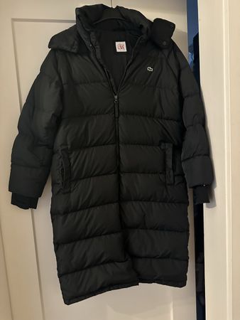 Damen Lacoste Mantel Gr/S 70%Daunen