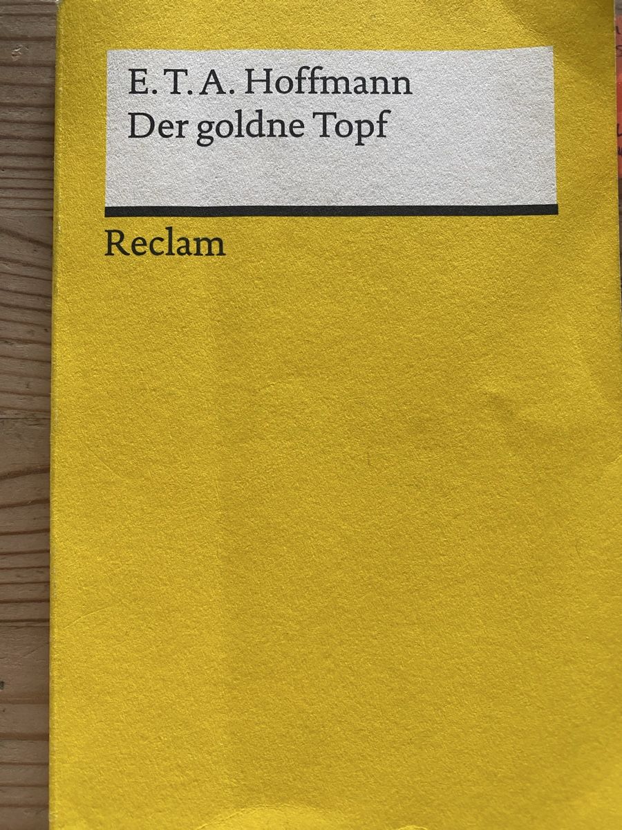 Livres: Der goldne Topf, E.T.A Hoffmann – D'occasion à St. Gallen par Margritli06