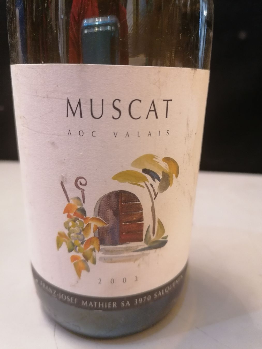 Wein: Muscat AOC Valais 2003 - Vin blanc du Valais – Neu (gemäss Beschreibung) aus Genève von Leboucheoreilles 6