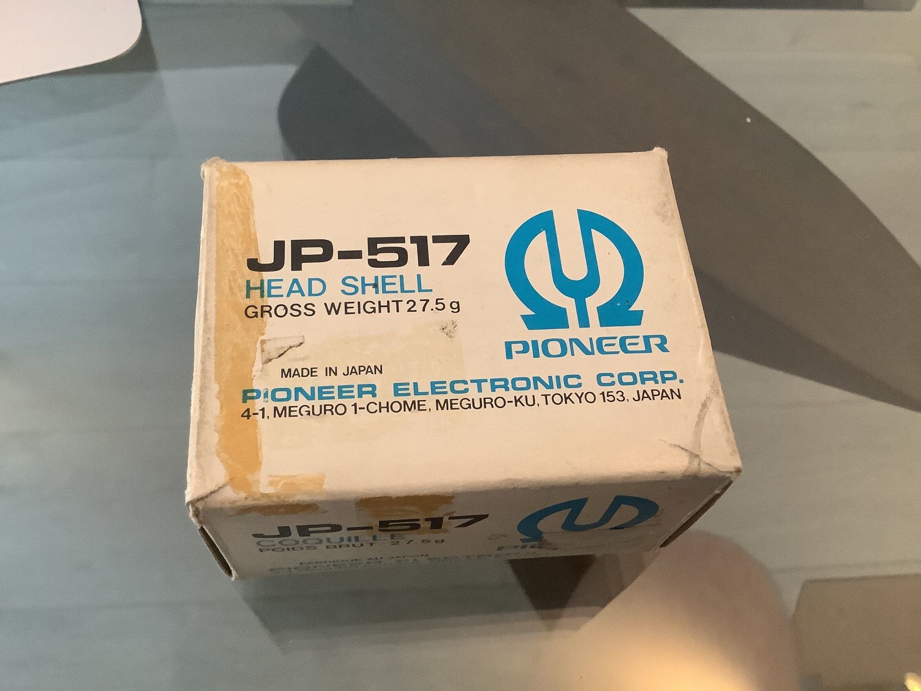 Pioneer Giradischi: PIONEER JP-517 head Shell - rar – Nuovo e nell'imballaggio originale da Camorino venduto da phonotech 3