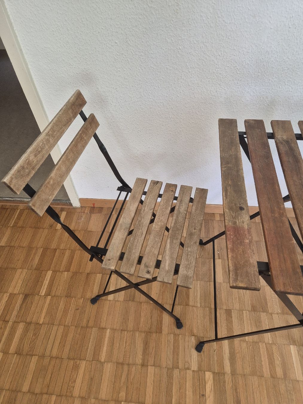 Ikea Tische: schöner Balkontisch mit 2 Stühlen, Set von Ikea – Gebraucht aus Zürich von flo_7trs 2