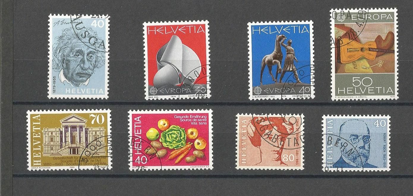 Tous les timbres: Div. Schweiz Werbemarken - gestempelt mit Gummi – D'occasion à Hinwil par Rado56 2