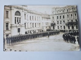 Carte postale ancienne, scène militaire