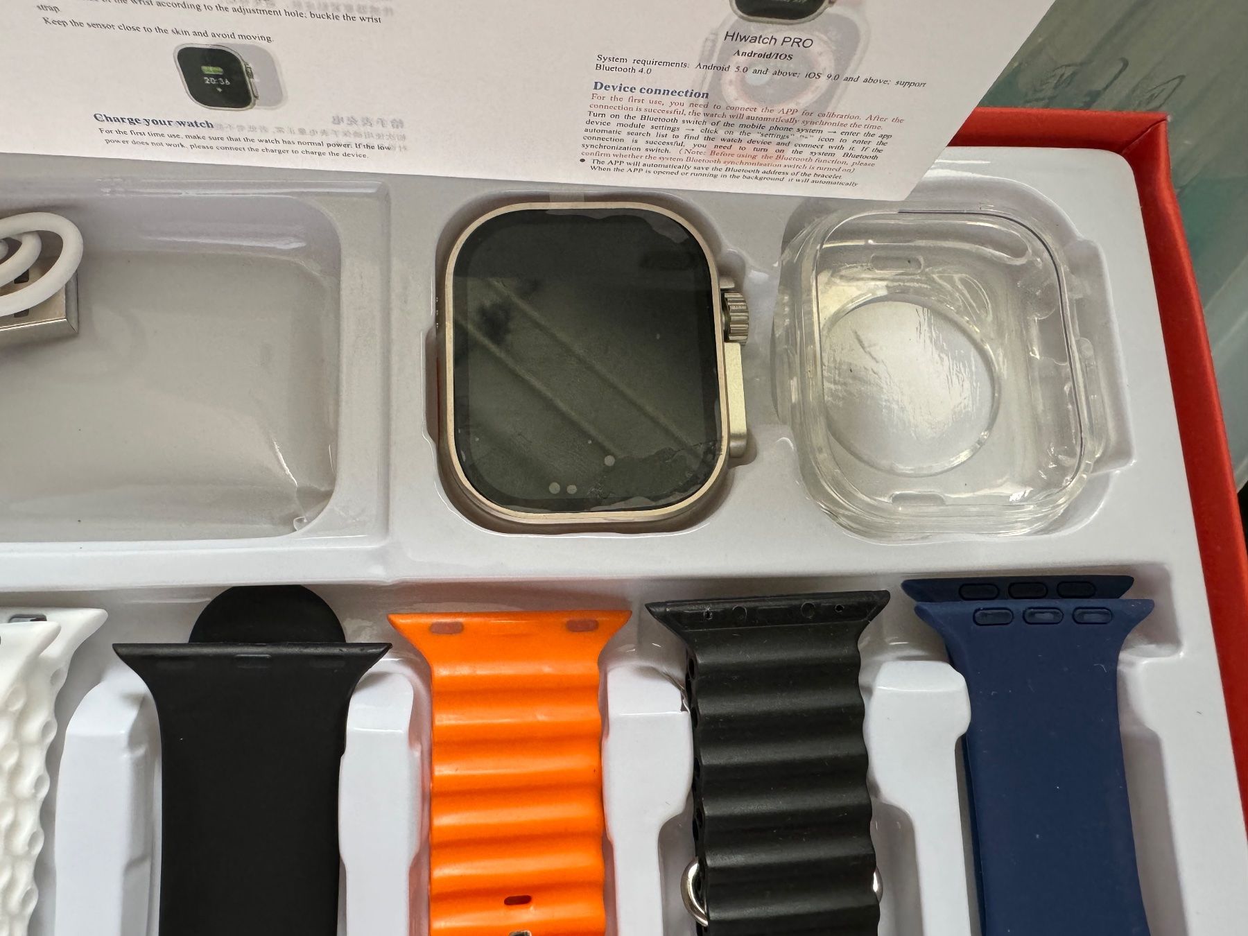 Smart Smartwatch: Smart Watch S100 Ultra 7 in 1 – Nuovo e nell'imballaggio originale da Marly venduto da may_j75b 2