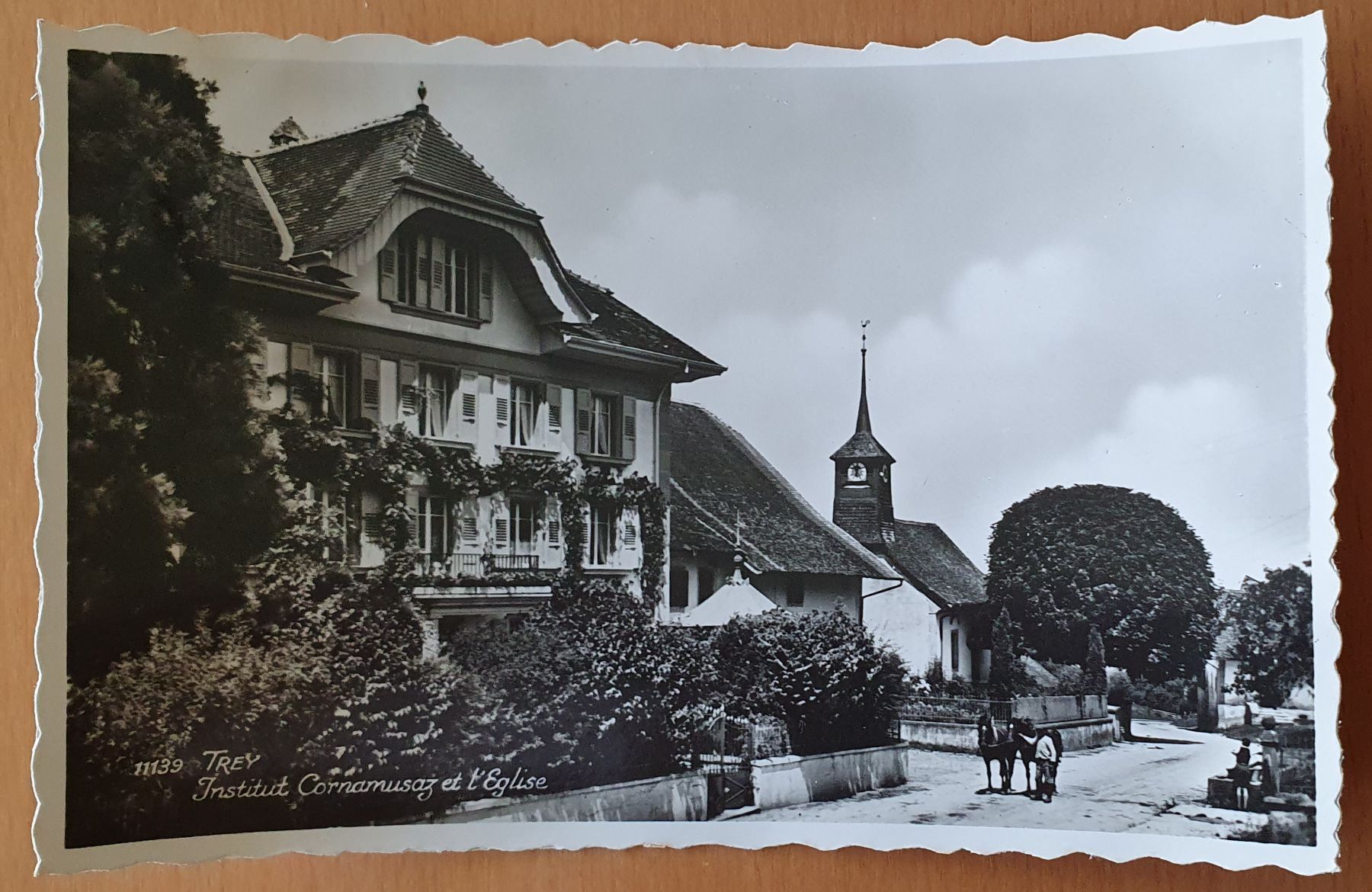 Cartoline postali: Trey - Institut Cornamusaz 1948 – Usato da Kreuzlingen venduto da Rschweiz1