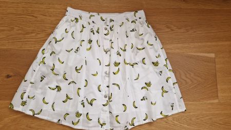 Sonie Rykiel Jupe Bananen Baumwolle Gr. 40