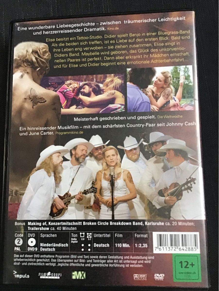 Alle DVDs: DVD The Broken Circle  – Gebraucht aus Bischofszell von 19bischi67 1