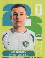FIFA WORLD CUP 2026 Panini Sticker UZB 19 IGOR SERGEEV