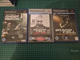 PS2 Tom Clancy's Stealth Action Games - Bundle of 3 🔥🎮😎