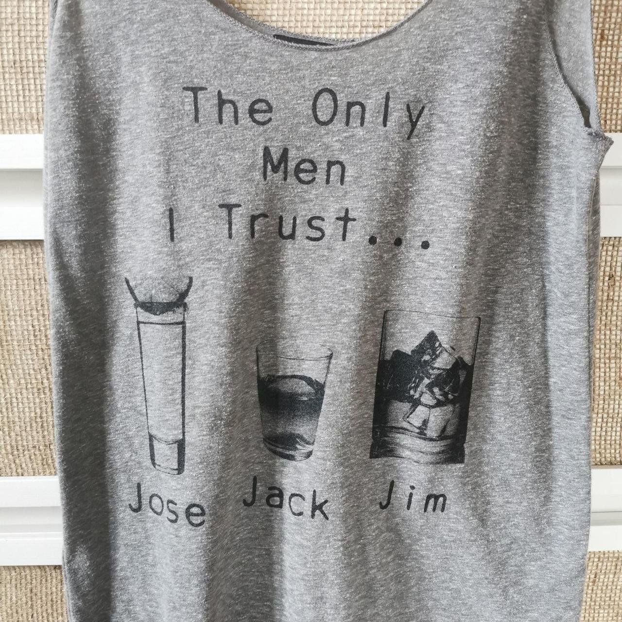 Top: Whiskey Statement Tank Top Grau – Nuovo (secondo la descrizione) da Ringgenberg BE venduto da Vinyl.Love