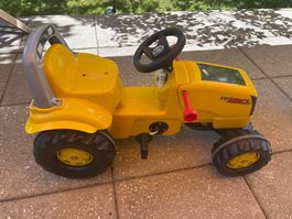 Gelber Kindertraktor, Trettraktor