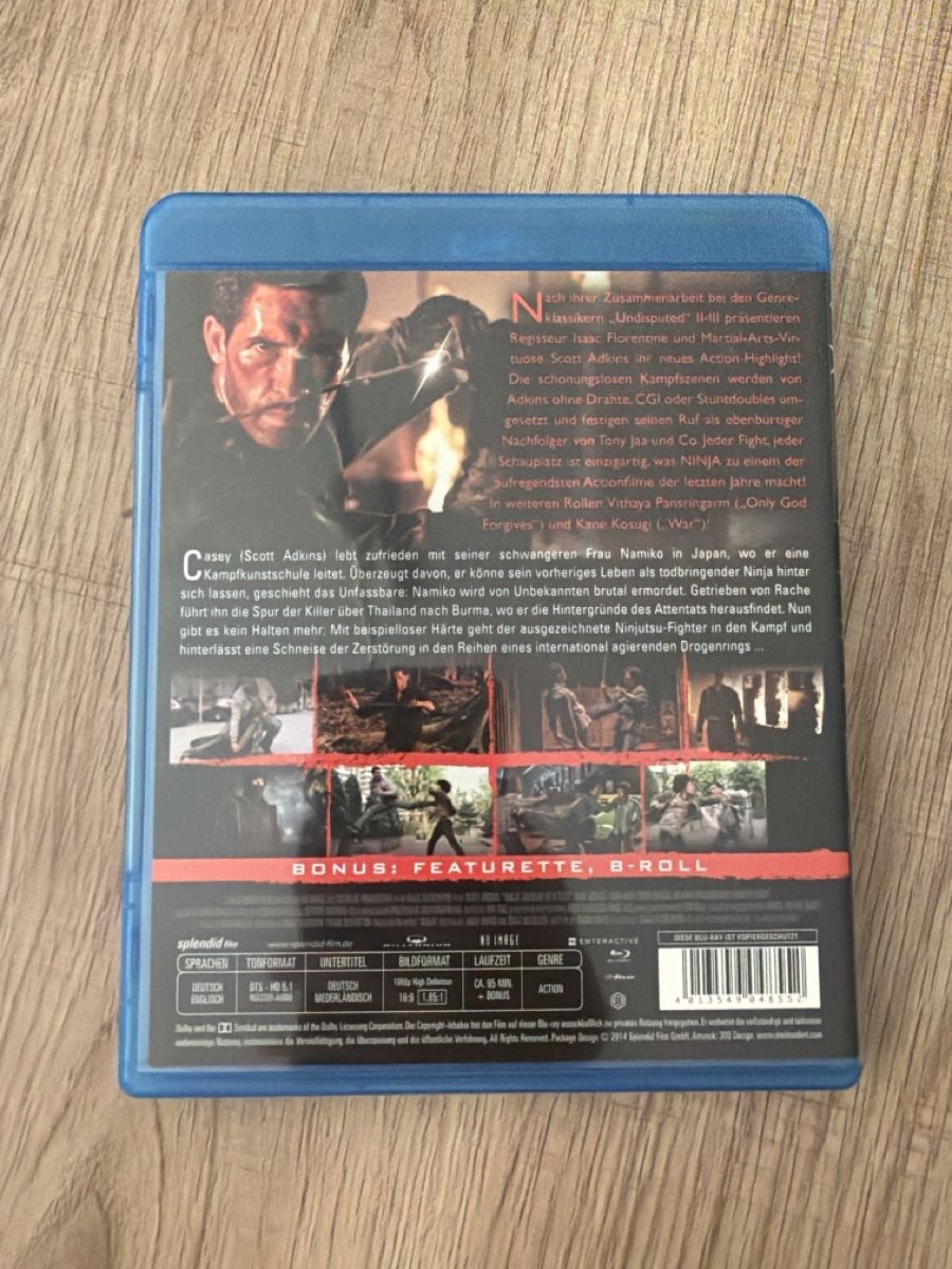 Tutti i DVDs: Ninja - Pfad der Rache (2013) BluRay – Usato da Hagendorn venduto da masterchieff 1