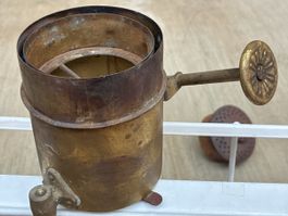 Antike Petrolkocker  Dochtregler, Vintage Brenner Teil