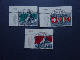 1965 Z-Nr. 431 -434 mit glasklaren ET-Voll