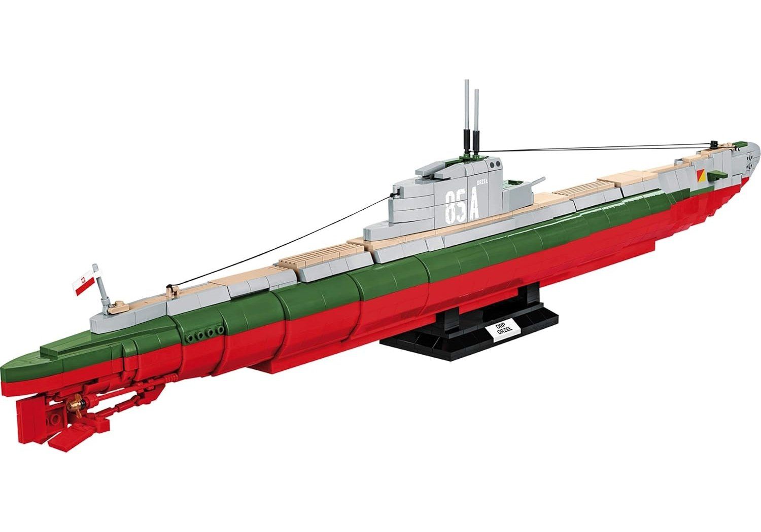 Cobi Kit di costruzioni: COBI 4808 U-Boot ORP Orzeł, 1:100 – Usato da Basel venduto da SwissBrickBank 2