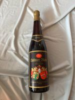 Rotwein Hallauer Rubin Pinot Noir Jahrgang 1991 Flasche