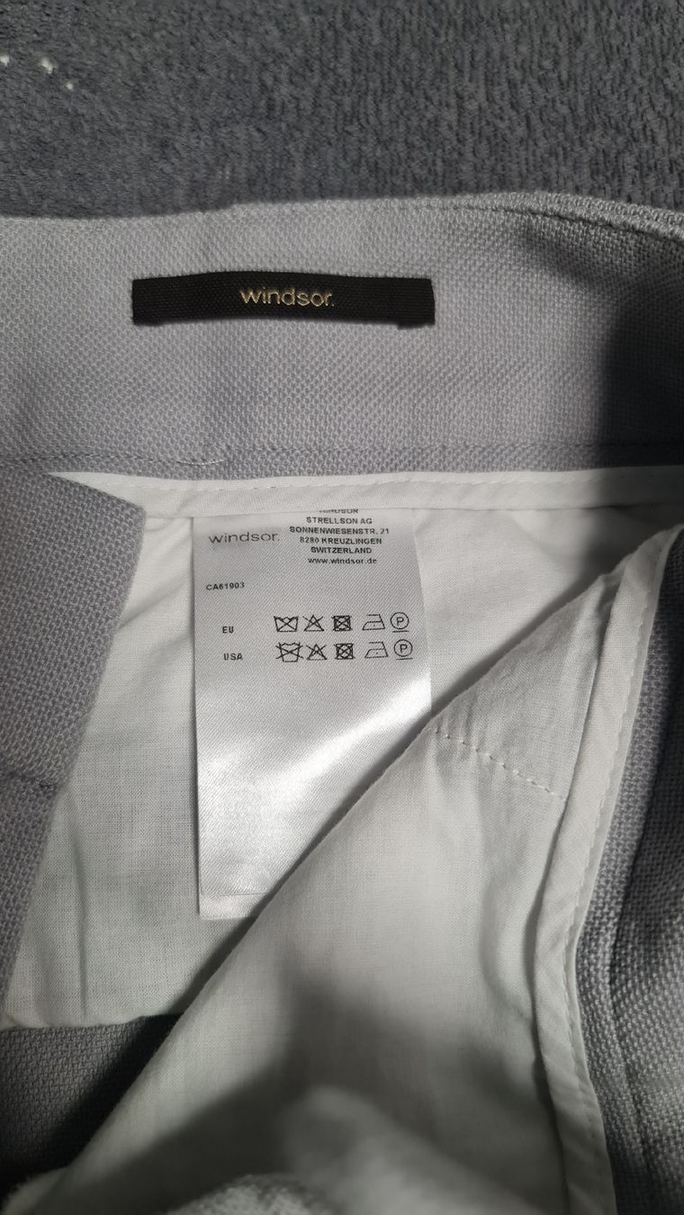 Windsor Hosen: Windsor Hose, grau, Gr. 36, neuwertig.NP 399 CHF – Neu (gemäss Beschreibung) aus Ibach von ole_6whn 4