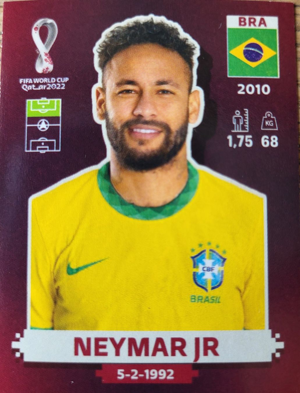 Panini Carte collezionabili: WM KATAR 2022. NEYMAR JR – Usato da Koppigen venduto da Jsimsala