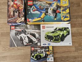 Diverse Legosets (Harry Potter, 3in1 Creator und Technics)