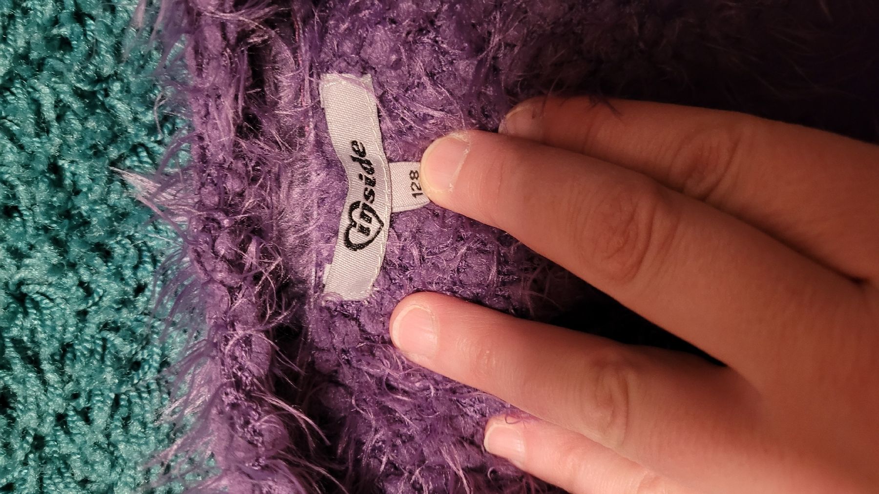 Giacche & Cappotti: Kuschelige Jacke Gr. 128 lila – Usato da Warth venduto da aussieaussie 1