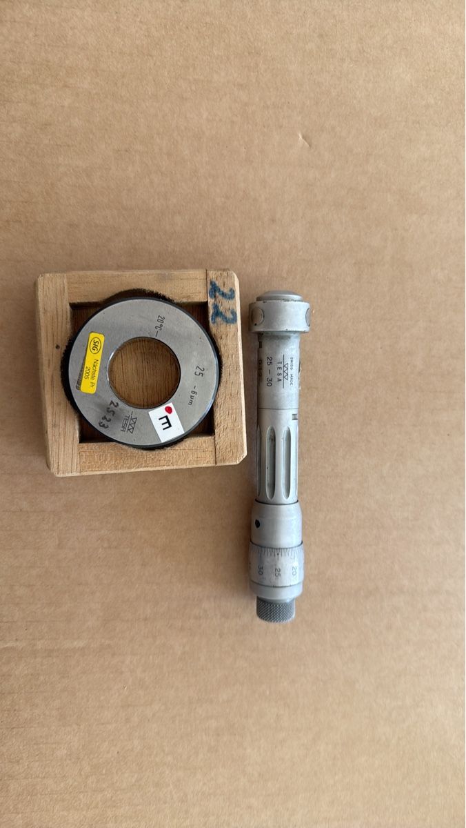 Tesa Misurare: Tesa Innenmessschraube 25-30 mm mit Einstellring – Usato da Neuhausen venduto da reifen-profis