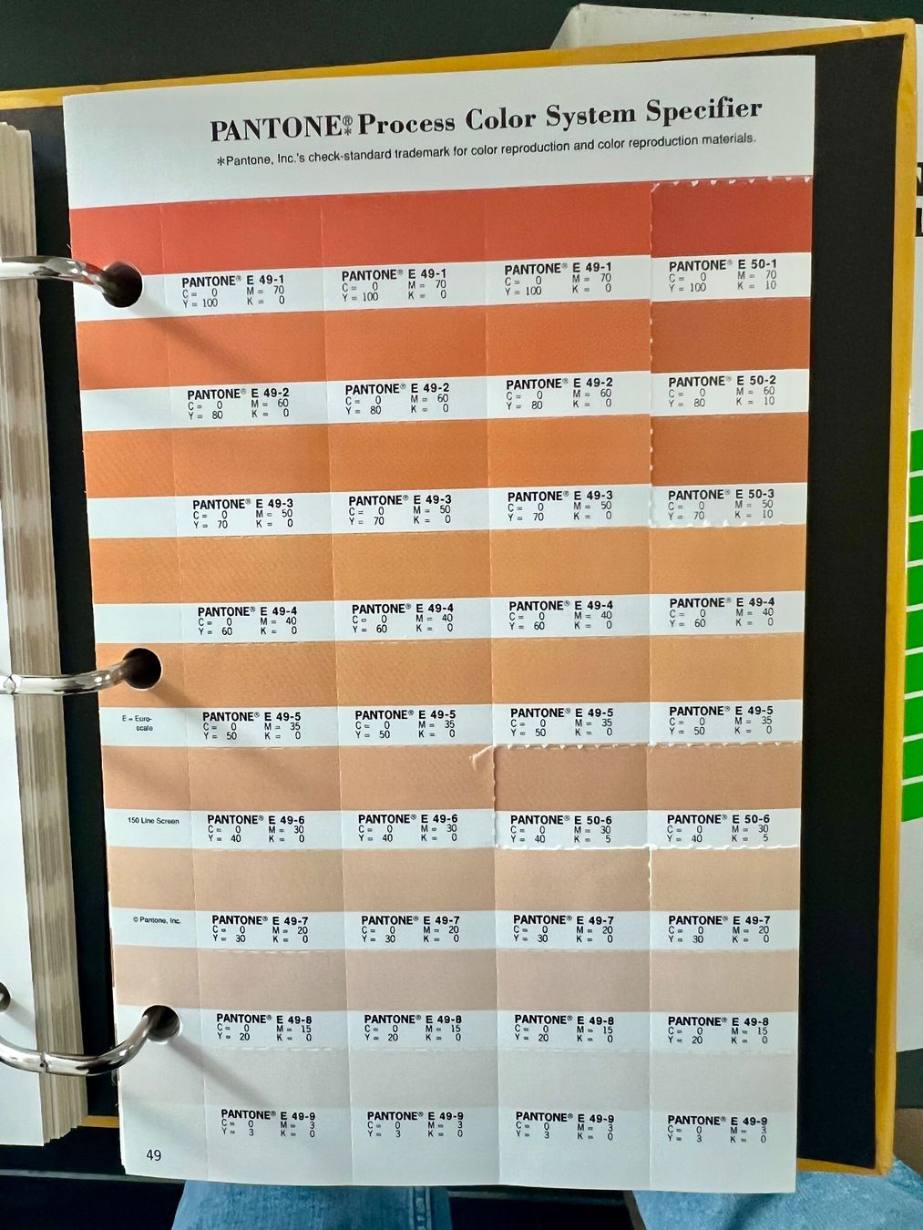 Raccoglitori: 5 Ordner /Bände Pantone Color Guide – Usato da Bolligen venduto da JaMiJe 7
