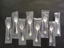 8x cuillères moka Christofle Spatour
