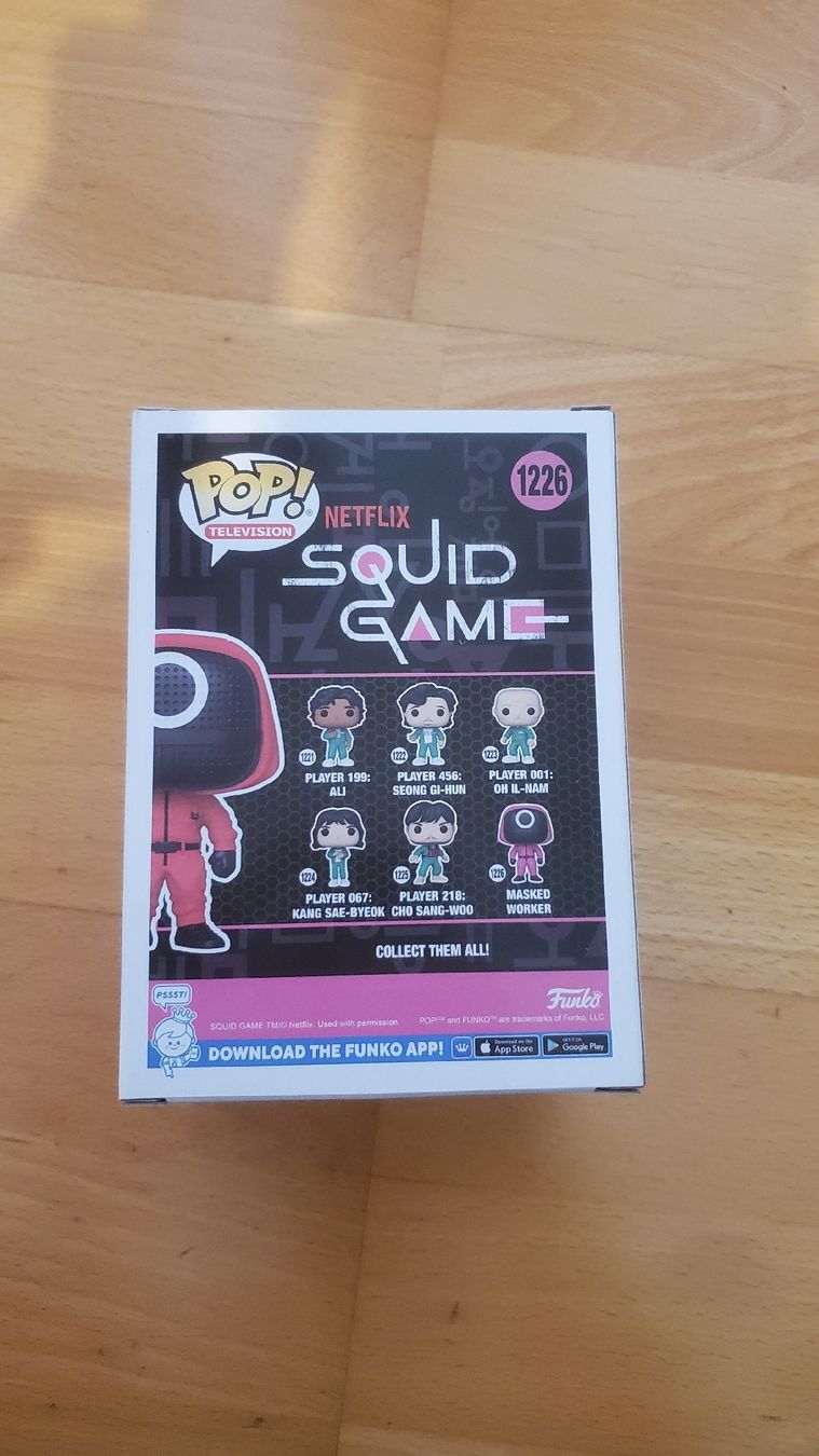 Funko Figuren: Funko Pop! Squid Game - Masked Worker 1226 – Neu und originalverpackt aus Hünibach von tommy_gunn 1