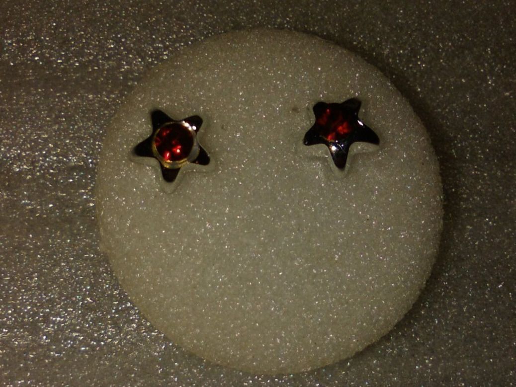 Ohrringe & -stecker: OHRRINGE MODESCHMUCK,,,MIT ROT KRISTALL – Neu (gemäss Beschreibung) aus Basel von bijoutrie_4