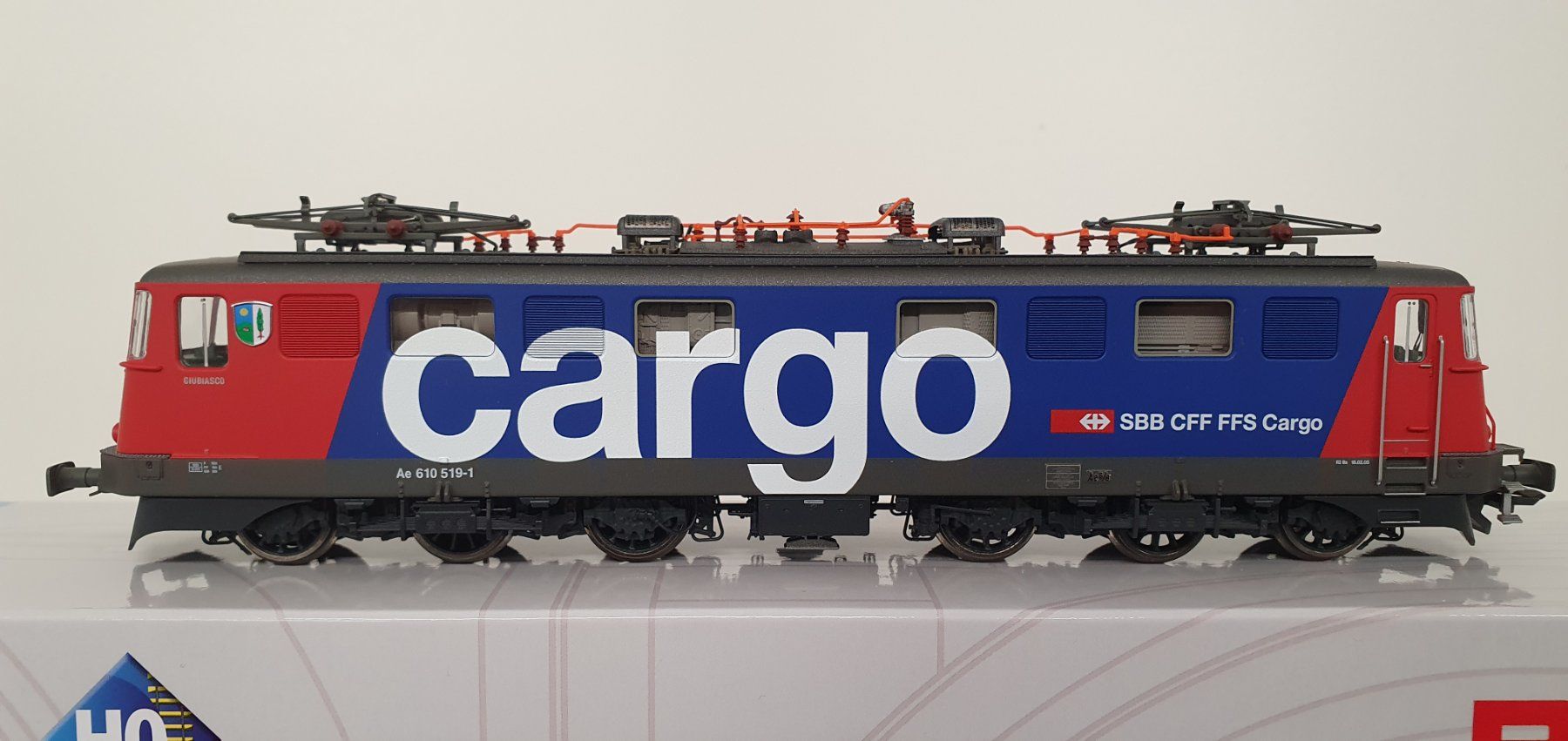 Piko Modellini di ferrovie: PIKO 97217 SBB Ae 6/6 Giubiasco  Cargo, mit Sounddecoder – Nuovo e nell'imballaggio originale da Würenlos venduto da juruth